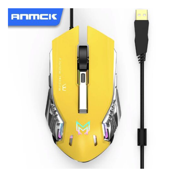 gaming-mouse-mechanical-gm88a-wired-rgb-flowing-backlit-light